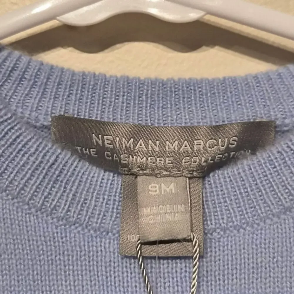 Neiman Marcus The Cashmere Collection 9 Month NWT Blue and White Star One Piece